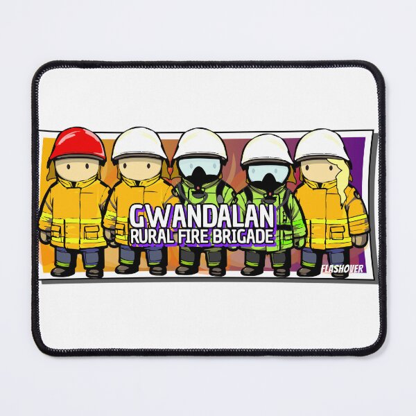 Item preview, Gwandalan Rural Fire Brigade designed and sold by Flashover.
