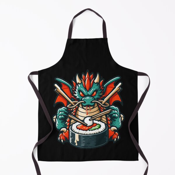 Item preview, Cute Mythical Creature Enjoying Sushi designed and sold by Shtex.