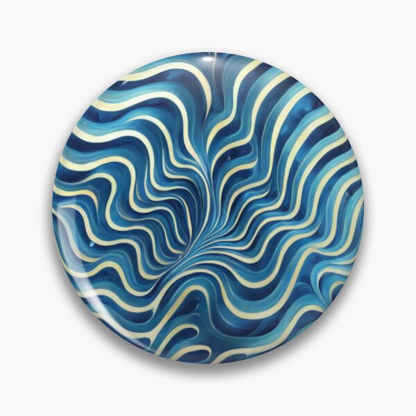 Item preview, Ocean Depths Abstract Pattern - Sea-Inspired Design designed and sold by DesigntshirtWB.