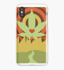 Weed, Love, and Mountains iPhone Case/Skin