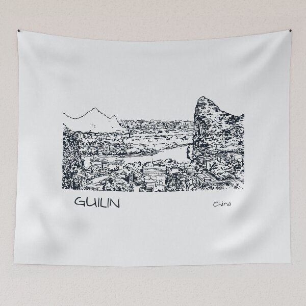 Item preview, Guilin China designed and sold by Lakeric Cityscapes.