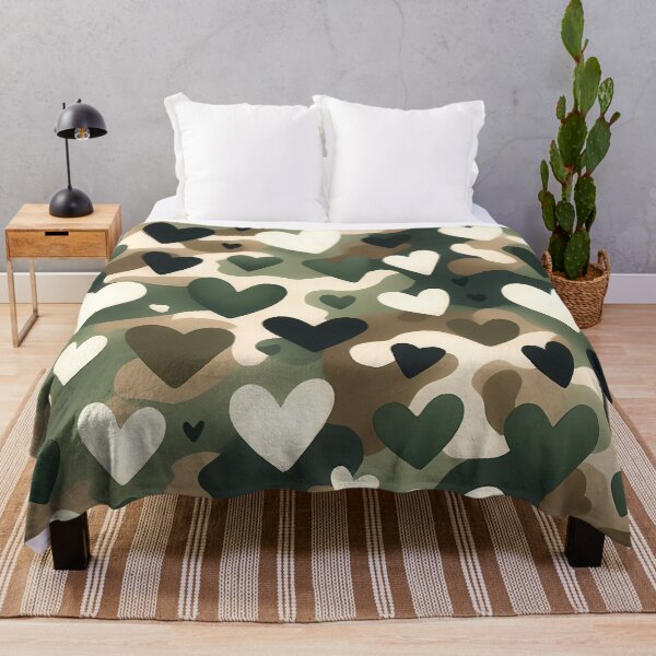 Item preview, Army camouflage love hearts.  designed and sold by ShazellArt.