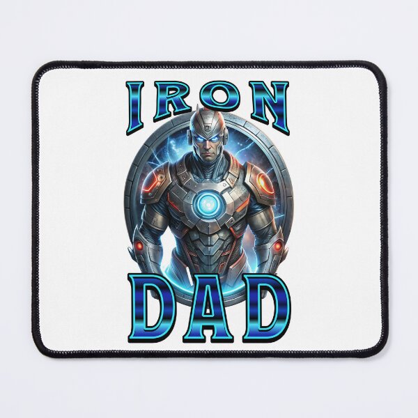 Item preview, Cool Super Hero Iron Dad Fathers Day Gift Idea designed and sold by ZeptepiTrends.