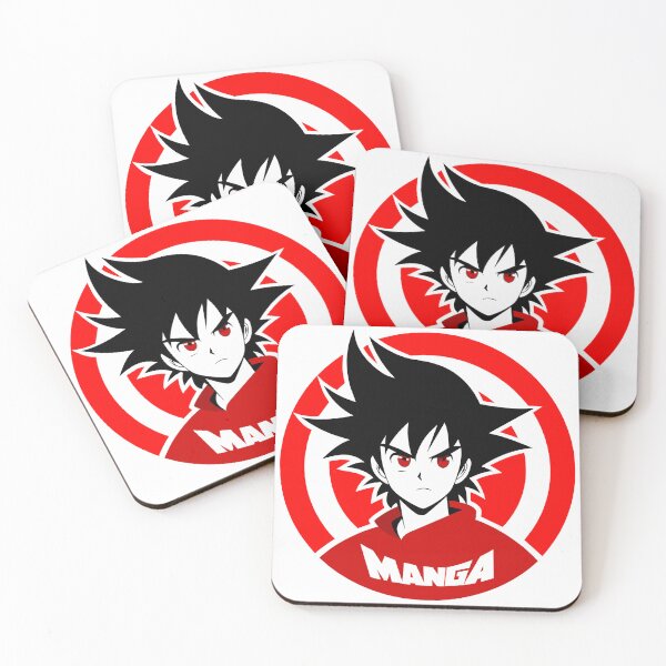 Item preview, cartoon of a manga guy designed and sold by janedewaard.