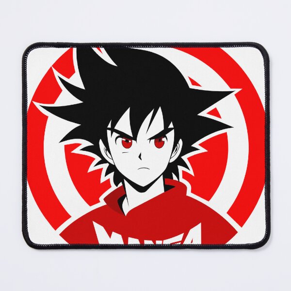 Item preview, cartoon of a manga guy designed and sold by janedewaard.
