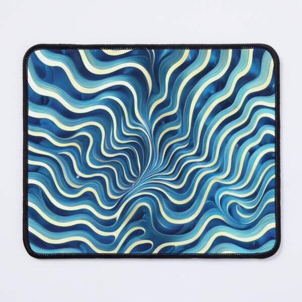 Item preview, Ocean Depths Abstract Pattern - Sea-Inspired Design designed and sold by DesigntshirtWB.
