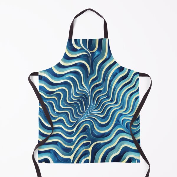 Item preview, Ocean Depths Abstract Pattern - Sea-Inspired Design designed and sold by DesigntshirtWB.