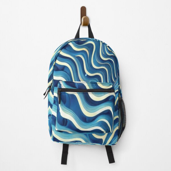 Item preview, Ocean Depths Abstract Pattern - Sea-Inspired Design designed and sold by DesigntshirtWB.