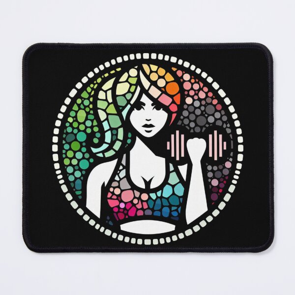 Item preview, Fitness Beauty - Stylish and Motivating Design for Active Mothers designed and sold by Tw1nsAIArt.