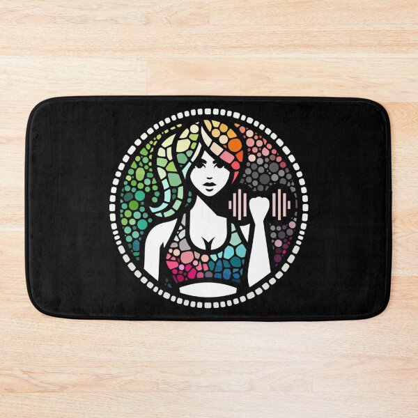 Item preview, Fitness Beauty - Stylish and Motivating Design for Active Mothers designed and sold by Tw1nsAIArt.