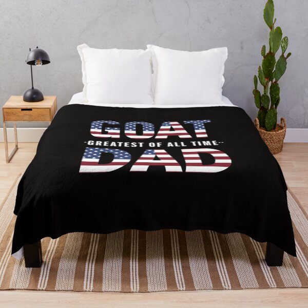 Item preview, Fathers Day GOAT Dad designed and sold by HOMEDESIGNPRINT.