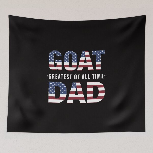 Item preview, Fathers Day GOAT Dad designed and sold by HOMEDESIGNPRINT.