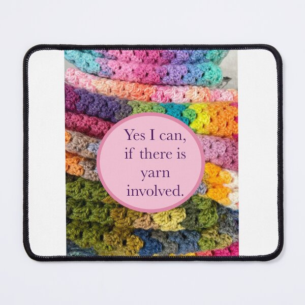 Item preview, Yes I can, if there is yarn involved designed and sold by WriteRightOn.