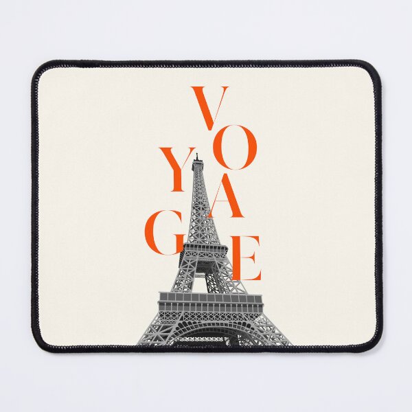 Item preview, Voyage Paris Eiffel Pastel Aesthetic Pinterest Minimalist Art Design designed and sold by pointense.