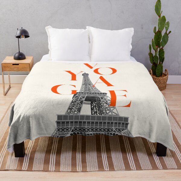 Item preview, Voyage Paris Eiffel Pastel Aesthetic Pinterest Minimalist Art Design designed and sold by pointense.
