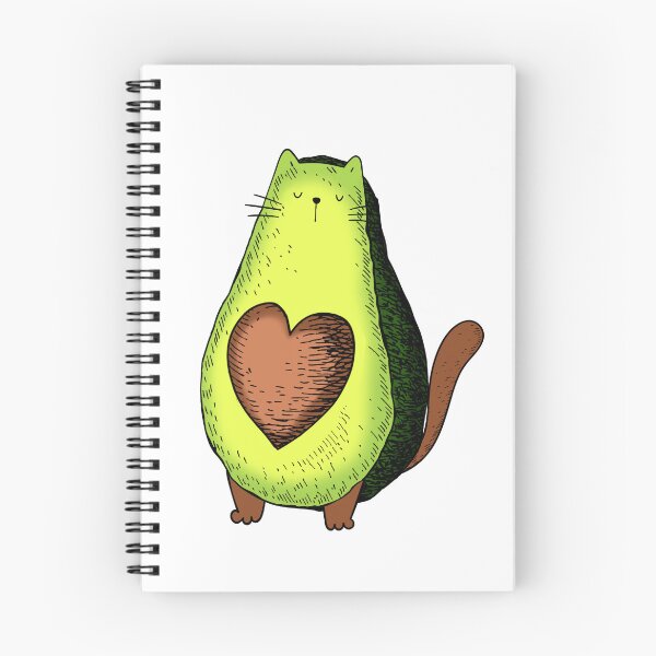 Item preview, Avocado Cat, Funny Gift for Friend designed and sold by Kondi-Art.