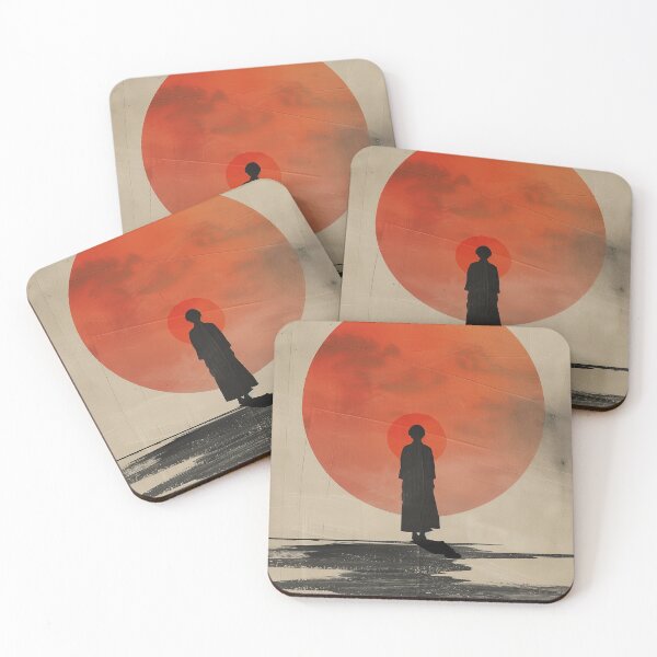 Item preview, Minimal poster design with a Japanese influence designed and sold by Raggedstone.