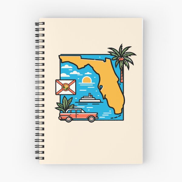Artikelvorschau, Florida State Retro entworfen und verkauft von widmore.