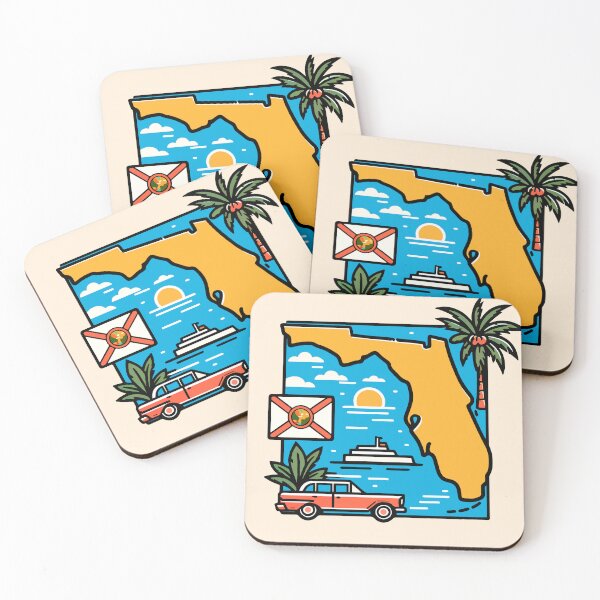 Artikelvorschau, Florida State Retro entworfen und verkauft von widmore.