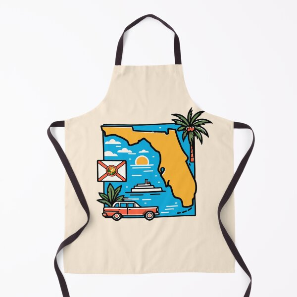 Artikelvorschau, Florida State Retro entworfen und verkauft von widmore.