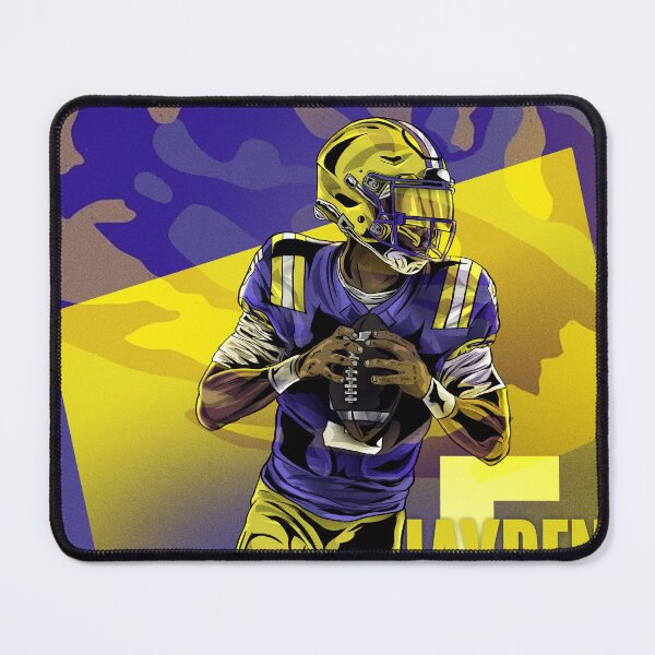 Item preview, LSU QB Jayden Daniels designed and sold by EthycalWarrior.