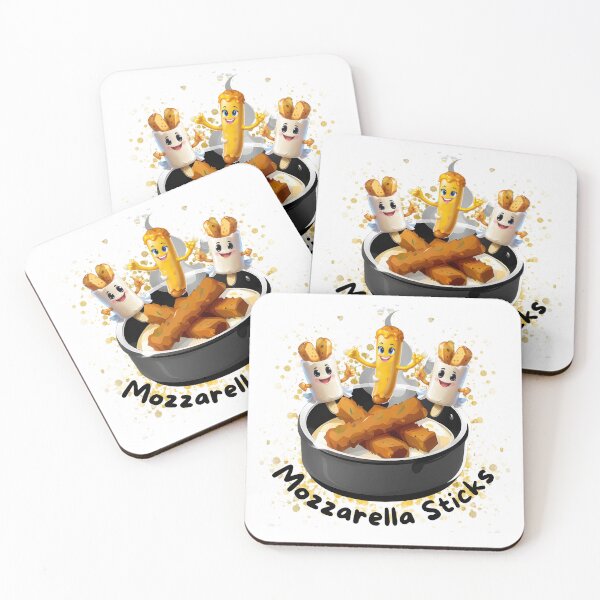 Item preview, Golden Goodness: A Visual Feast of Mozzarella Sticks Awaits! designed and sold by ArchVibe.