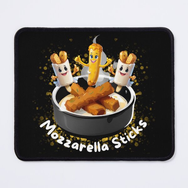 Item preview, Golden Goodness: A Visual Feast of Mozzarella Sticks Awaits! designed and sold by ArchVibe.