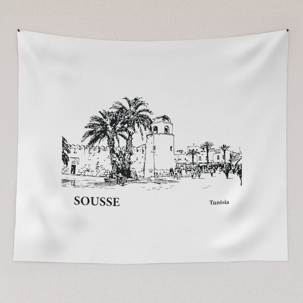 Item preview, Sousse Tunisia designed and sold by Lakeric Cityscapes.