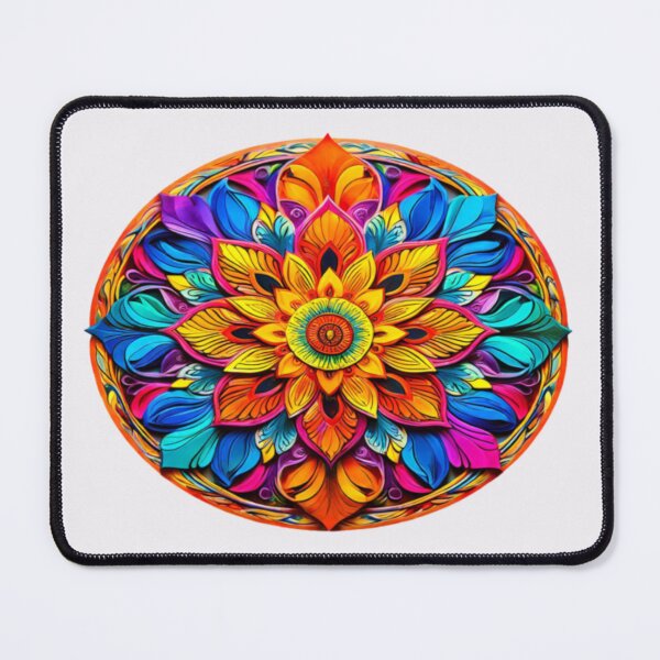 Item preview, Mandala multicolore designed and sold by Collection de trésors .