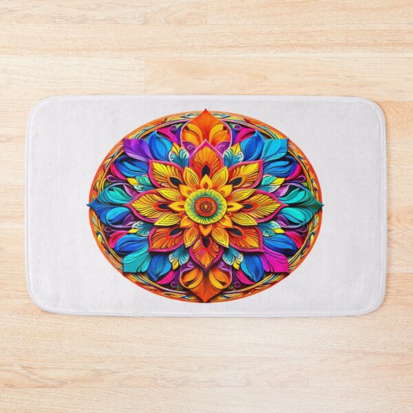 Item preview, Mandala multicolore designed and sold by Collection de trésors .