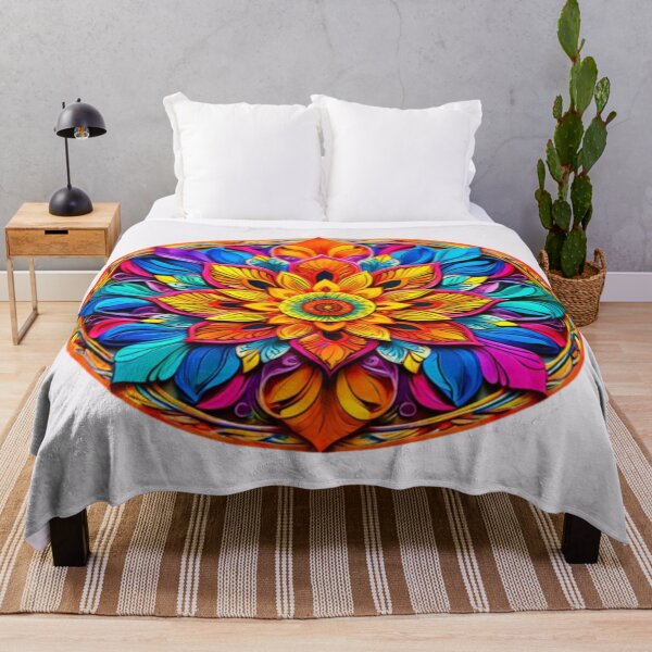 Item preview, Mandala multicolore designed and sold by Collection de trésors .