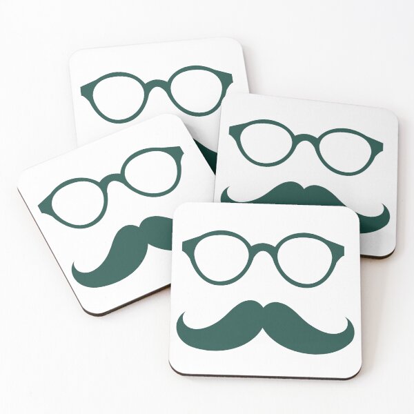Item preview, Vintage Men with Mustache - sunglasses - men - rich designed and sold by DeCodeArtShop.