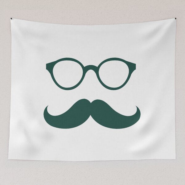 Item preview, Vintage Men with Mustache - sunglasses - men - rich designed and sold by DeCodeArtShop.