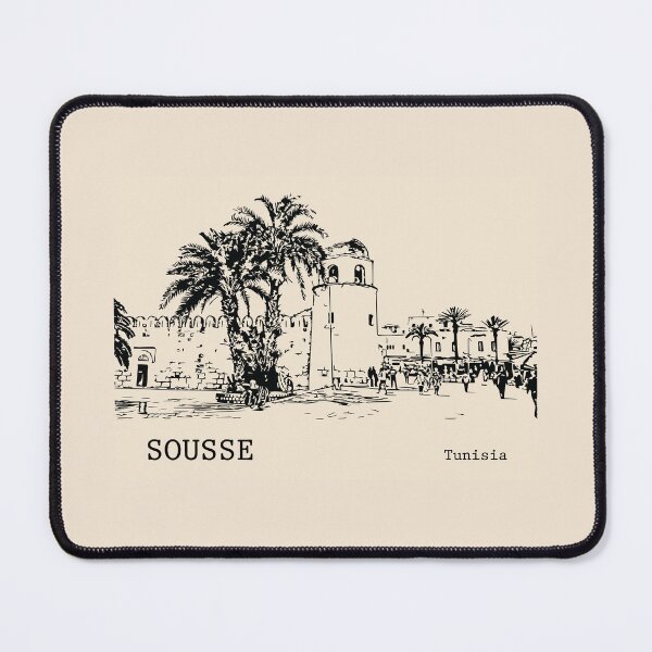 Item preview, Sousse Tunisia designed and sold by Lakeric Cityscapes.
