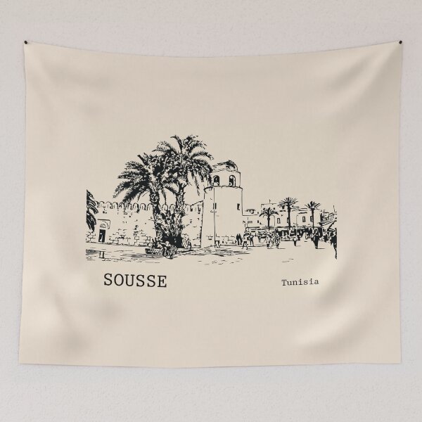 Item preview, Sousse Tunisia designed and sold by Lakeric Cityscapes.