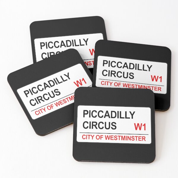 Item preview, Piccadilly Circus - W1 - London Street Sign designed and sold by WilliamsonMedia.