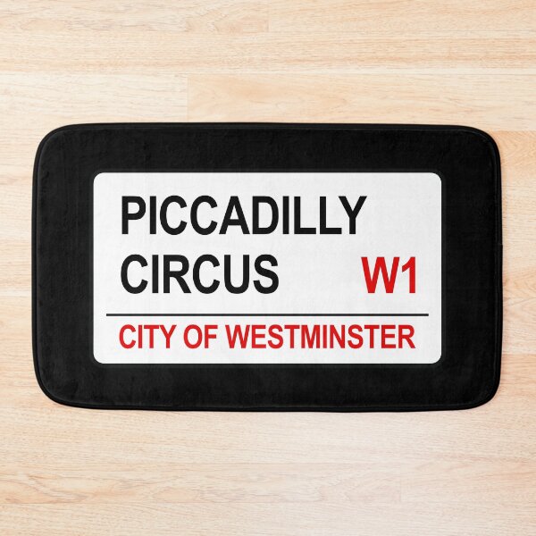 Item preview, Piccadilly Circus - W1 - London Street Sign designed and sold by WilliamsonMedia.