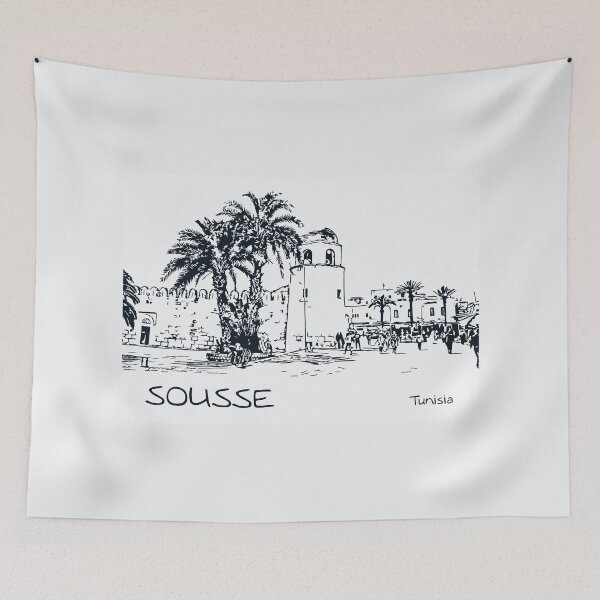 Item preview, Sousse Tunisia designed and sold by Lakeric Cityscapes.