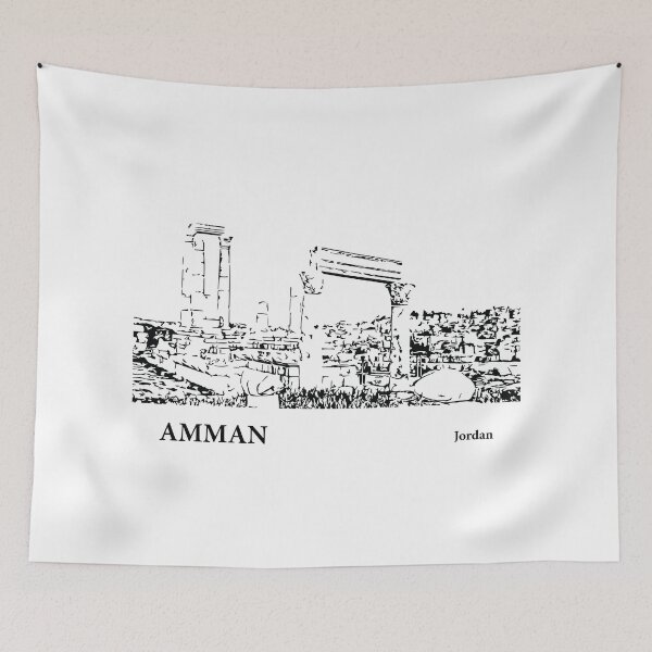 Item preview, Amman Jordan designed and sold by Lakeric Cityscapes.