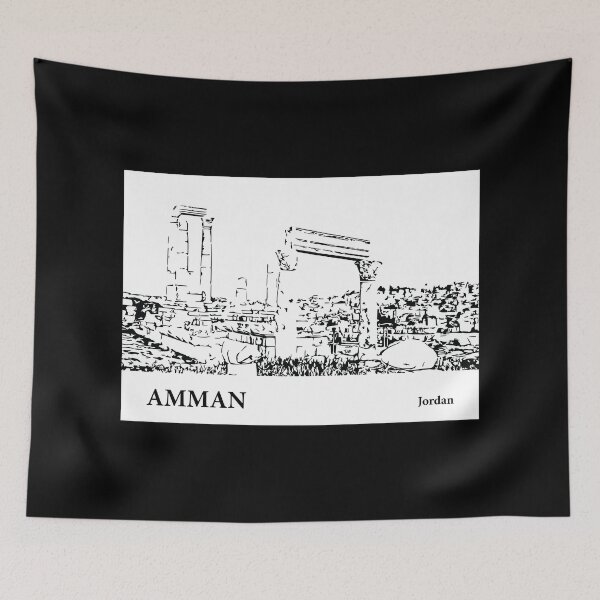 Item preview, Amman Jordan designed and sold by Lakeric Cityscapes.