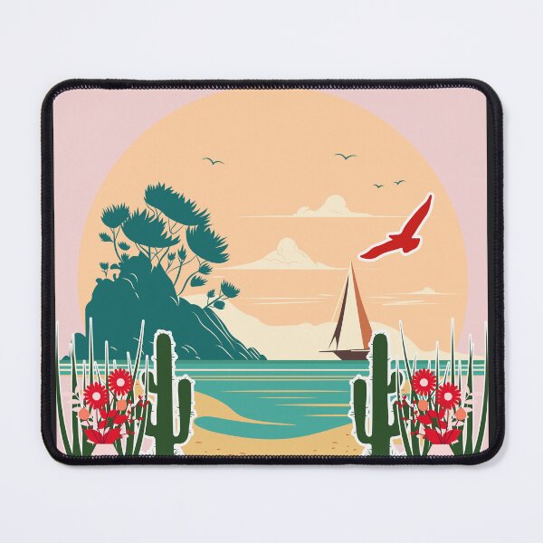 Item preview, stripes sea beach boat nature designed and sold by Sukree.m.