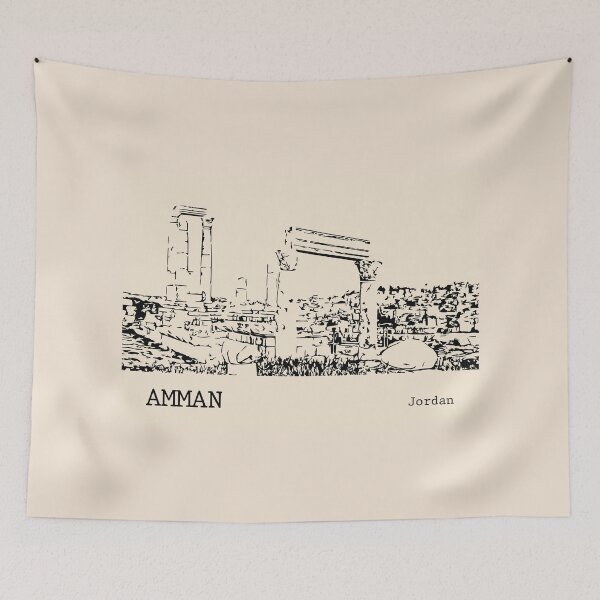 Item preview, Amman Jordan designed and sold by Lakeric Cityscapes.