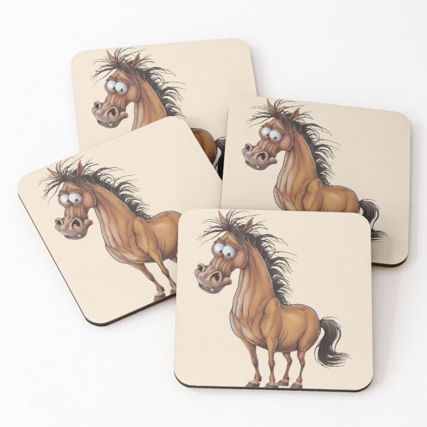 Item preview, Funny horse with ruffled mane designed and sold by MagelliShop.