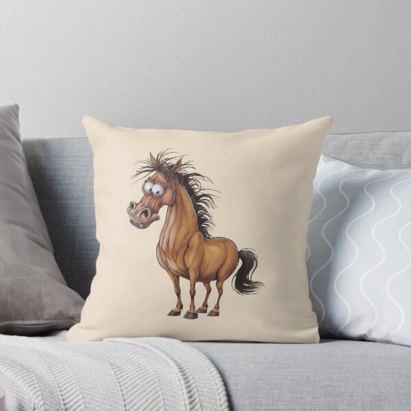 Item preview, Funny horse with ruffled mane designed and sold by MagelliShop.