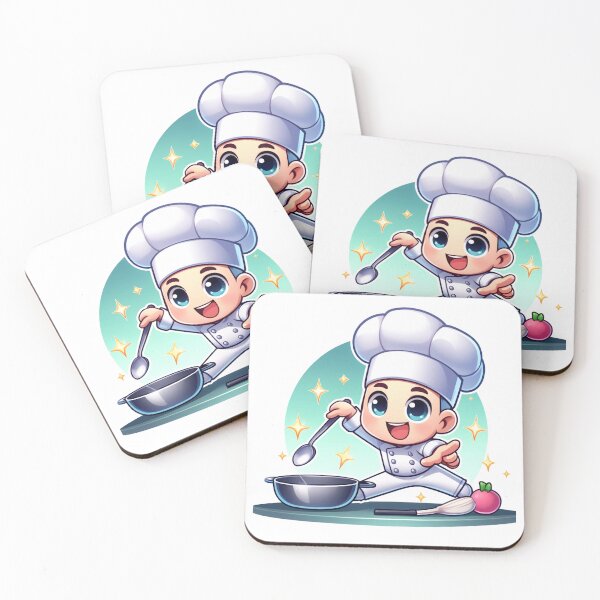 Item preview, Cheerful Cook in Action. Adorable and Fun Gifts. designed and sold by LilianPixel.