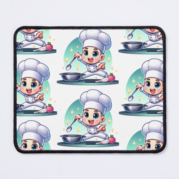 Item preview, Cheerful Cook in Action. Adorable and Fun Gifts. designed and sold by LilianPixel.