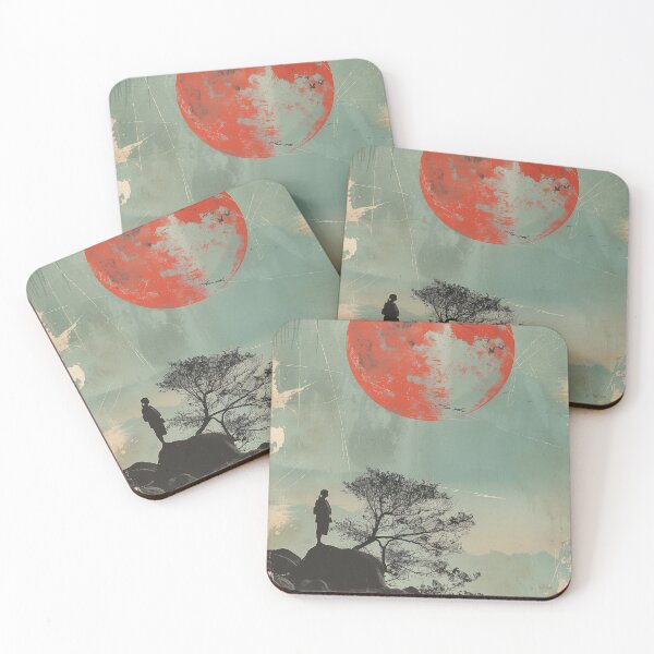 Item preview, Minimal poster design with a Japanese influence designed and sold by Raggedstone.