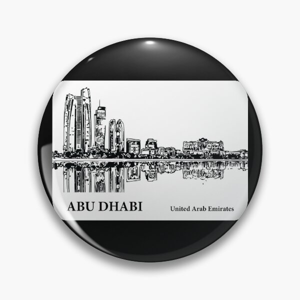 Item preview, Abu Dhabi United Arab Emirates designed and sold by Lakeric Cityscapes.