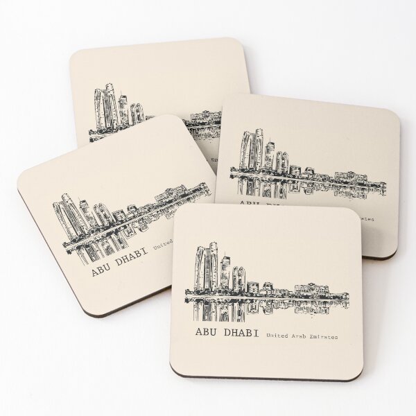 Item preview, Abu Dhabi United Arab Emirates designed and sold by Lakeric Cityscapes.