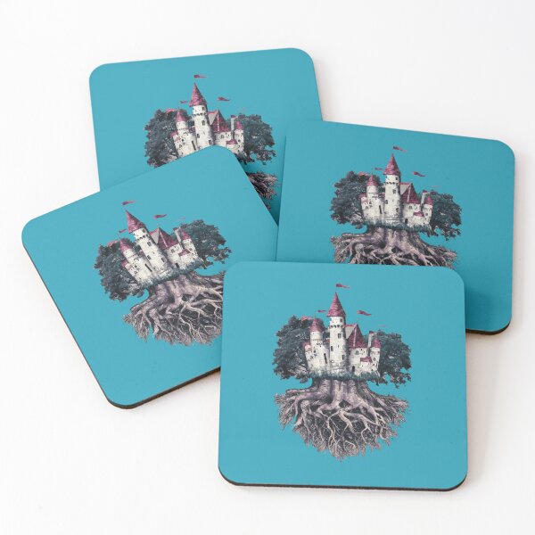 Item preview, Castle Nature Castle on the Roots Design designed and sold by LoomINKverse.